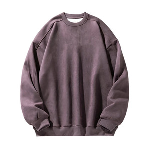 Sweat-shirt unisexe en molleton de coton avec logo personnalisé pour hommes et femmes, poids lourd - Product Image 2