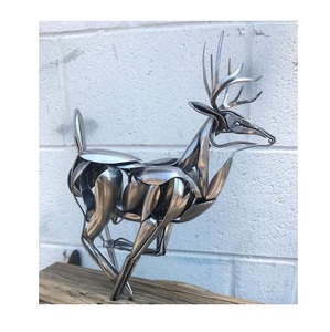 Escultura moderna de aluminio fundido que expresa un movimiento grácil, una forma equilibrada y el espíritu de la innovación artística. - Product Image 1