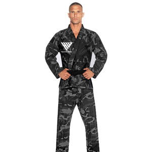 ผ้าฝ้าย100% พรีเมี่ยมแผ่นทนทานสวมใส่สบายและระบายอากาศได้ดีเหมาะสำหรับฝึกศิลปะการต่อสู้ทุกวัน - Product Image 1