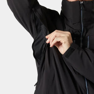 Men's Soft-Shell Jackets for Winter Work & Sports Waterproof Long Length <b>Coat</b> Letter Pattern for Outdoor Hiking Jackets - Product Image 6