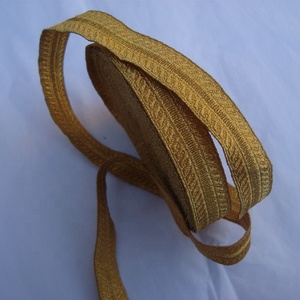 2025 trenzas doradas de alta calidad cordones uniformes lingotes de oro adornos de alambre trenzas Trim Galloon textil - Product Image 6