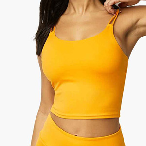 Soutien-gorge de sport à fort impact sans couture pour dames soutien-gorge de sport de yoga rembourré grande taille Sublimation Plain 2024 Soutien-gorge de sport personnalisé pour femmes Gym Top - Product Image 1