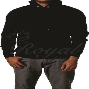 เสื้อมีฮู้ดผ้าฝ้าย100% ธรรมดากำหนดเอง270gsm ผู้ชายโอเวอร์ไซส์ - Product Image 6