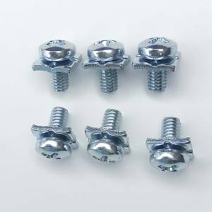 สกรูสแตนเลสรูปทรงไม่เป็นมาตรฐานแบบกําหนดเองสกรู DIN603 - Product Image 2