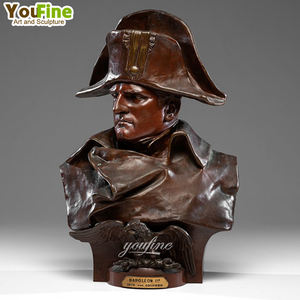 รูปปั้นนูนนโปเลียนสีบรอนซ์ที่มีชื่อเสียงขนาดเท่าจริงงานตามสั่ง - Product Image 2