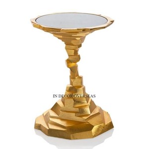 Bougeoir en métal de haute qualité plaqué or de haute qualité pour mariage et événements Centre de table Décoration Bougeoir - Product Image 6