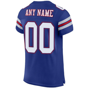Maillot de football américain personnalisé avec logo, impression par sublimation, nom/numéro d'équipe, respirant, col en V, 100% polyester, taille personnalisée - Product Image 3