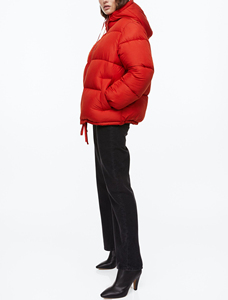 เสื้อโค้ทขนเป็ดแบบสั้นสำหรับฤดูหนาว น้ำหนักเบาพิเศษ ปักลายเชนิลล์ บุนวม ระบายอากาศได้ดี สำหรับผู้ชาย - Product Image 6