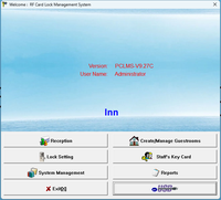 Lector de Tarjetas con Codificador de Tarjetas EM4305 V9 Pro USB Open SDK V6901 con Software de Gestión de Cerraduras de Hotel V9