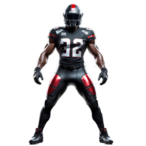 Uniforme de fútbol americano con construcción duradera, sensación ligera, flujo de aire transpirable y movimiento flexible para entrenamiento - Product Image 6