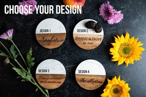 Sous-verres en tranches d'agate colorées, tampons de boisson en pierre de cristal poli pour studios de yoga, boutiques, décoration spirituelle pour la maison, cadeaux - Product Image 4