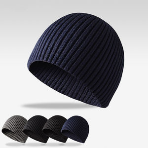 Gorro de punto Palin acrílico Unisex de alta calidad personalizado gorros de invierno bordado con logotipo personalizado gorro de punto para mujeres y hombres 2025 - Product Image 1