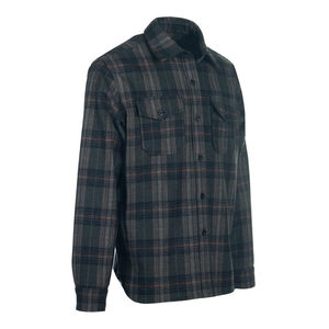 Camisa de franela informal para hombre, ropa de calle clásica con patrón a cuadros, ropa de uso diario, elegante camisa de franela a cuadros para hombre, OEM - Product Image 3