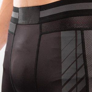 Pantalones cortos de lucha MMA con sublimación personalizada para hombre, 100% poliéster, patrón sólido, equipo BJJ informal ecológico - Product Image 5