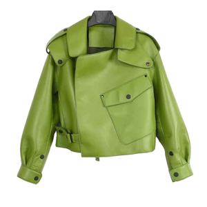 Ropa de invierno única nueva moda chaqueta de cuero para mujer/Top Trending tallas adultas chaqueta de cuero para mujer a la venta - Product Image 1