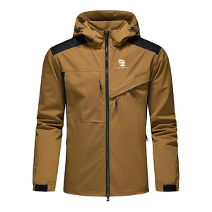 Abrigo de lluvia de montaña para hombre, ropa de calle, chaqueta de lluvia impermeable para hombre, abrigo de lluvia ligero de nailon Spandex, chaqueta para hombre - Product Image 1
