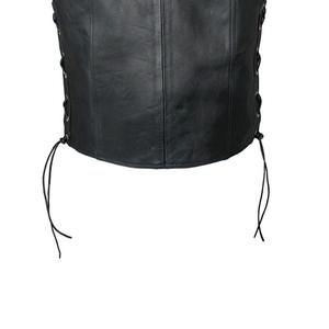 Gilet en cuir équestre de haute qualité 2026, unisexe, design personnalisé, couleur personnalisée, respirant, service OEM, anti-rides, vintage - Product Image 6