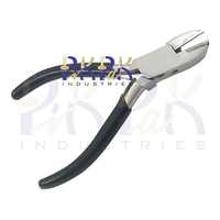 Pince coupante latérale avec mâchoires TC 115 mm, double ressort à lames, poignées en PVC, pour la fabrication de bijoux, l'artisanat DIY, le sertissage, la pêche, la coupe de fil OEM