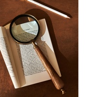 Loupe optique portative moderne avec poignée en corne pour la décoration intérieure, les professionnels et les collectionneurs, marque HAAMEEM IMPEX