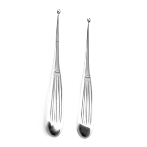 Juego de curetas de hueso con aspecto de venta al por mayor, acabado de Metal pulido de acero, 2 uds., cureta de hueso Volkmann, cuchara afilada, cureta de hueso - Product Image 4
