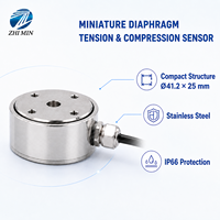 Capteur de pesage miniature à diaphragme IP66 de 1-2000 kg pour machines de pressage et assemblage automatisé