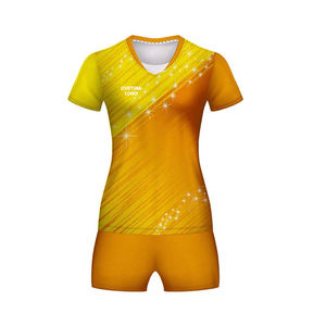 Customized Mens <b>Volleyball</b> Uniform Set 100% Polyester Uniforms Teamwear Comfortable Fit Quick Dry Anti Shrink Unisex Uniform - Product Image 5