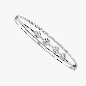 New Tennis <b>Bracelet</b> Gold \Silver Color Bling moissanite Diamond tennis Link <b>Bracelet</b> <b>Ankle</b> Hip Hop Jewelry <b>Bracelets</b> for Women - Product Image 5