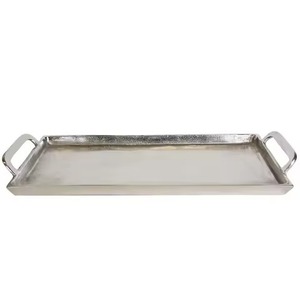 Modern Metal Serving <b>Tray</b> Suitable For Daily <b>Kitchen</b> Use Dining Setup And Food Presentation - Product Image 5