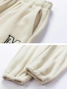 Conjunto Deportivo Térmico de 2 Piezas para Hombre, Sudadera con Capucha y Cremallera de Forro Polar, Pantalones Gruesos y Cálidos para Invierno, Bordados - Product Image 4