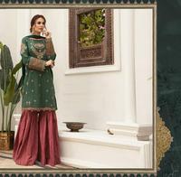 Vêtements MASOORI de qualité supérieure, coton et soie, style indien-pakistanaise, shalwar kameez 3 pièces pour femmes, tenue de cérémonie 4 saisons, lavable