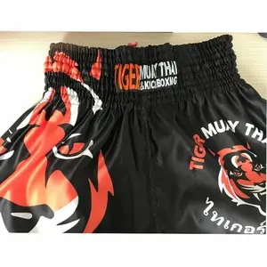 Pantalones Cortos Deportivos ProFitter para Boxeo, MMA, Grappling, Muay Thai, con Estampado por Sublimación, 180g, Poliéster y Elastano, Unisex - Product Image 4