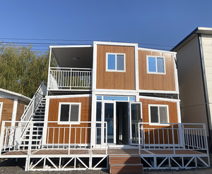 <span class=keywords><strong>Skyline</strong></span> container biệt thự 20ft/30ft/40ft miễn phí vận chuyển gấp sang trọng 2 3 4 phòng ngủ sống di động Modular prefab - Product Image 2