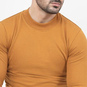 Sudadera de Alta Calidad para Hombre, Ropa Deportiva para Gimnasio, Suave, 100% Algodón, Corte Holgado, Cuello Redondo - Product Image 6