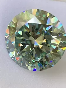 Top Grade Custom Fancy <b>Blue</b> Round <b>Cut</b> Real Moissanite precious Diamonds Loose Stone With GRA Certificate Pass Tester Wholesale - Product Image 3