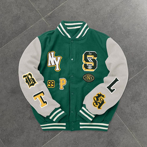 2025 nouveautés dernière conception personnalisée à la mode hiver vestes universitaires personnalisé Street Wear Varsity veste pour hommes - Product Image 1