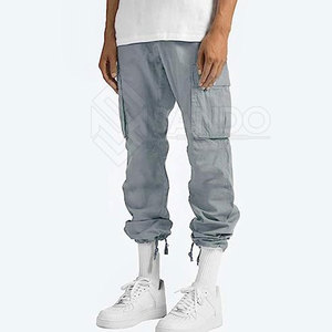 กางเกงคาร์โก้ผู้ชายดีไซน์ใหม่ - Product Image 3