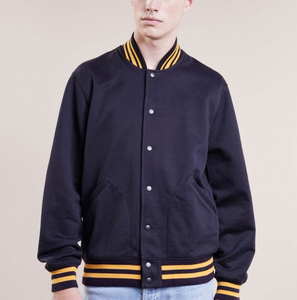 Blouson universitaire de haute qualité, design hiver pakistanais, manches classiques, grande taille, respirant, en toile polyester/coton, col montant, fabriqué au Pakistan - Product Image 2
