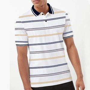 Camiseta Polo en blanco transpirable de tamaño y color con diseño de logotipo personalizado de la mejor calidad, polos lisos suaves, polos con logotipo personalizado - Product Image 1