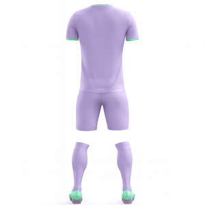 Maillot de football pour hommes de haute qualité, demi-manches, matière confortable et luxueuse, logo personnalisé, vêtements de sport haut de gamme, fournisseur d'usine - Product Image 2