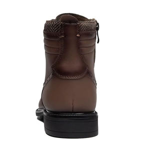 Chaussures en cuir légères anti-glissantes à lacets avec fermeture Chaussures en cuir imperméables avec nouveau design sur mesure - Product Image 5