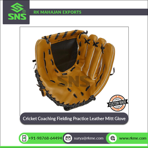 Gant en cuir pour l'entraînement au cricket de haute qualité, idéal pour l'entraînement au cricket. - Product Image 2
