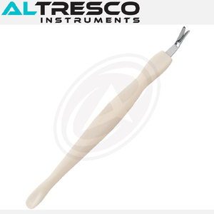 ALTRESCO Détartreur en acier inoxydable de qualité supérieure à double extrémité (1.5mm) pour le nettoyage des ongles Pousse-cuticules - Product Image 4