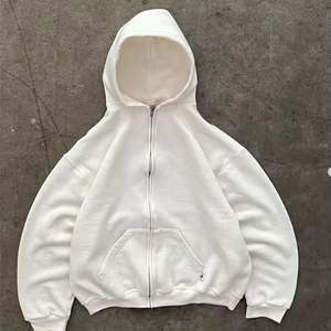 Sudadera con Capucha Extra Grande de Estilo Vintage Personalizada, 100% Algodón Grueso, para Hombre, Invierno, Decolorada al Sol, 450 g/m², Bordada, Lavada al Ácido, Desgastada - Product Image 3