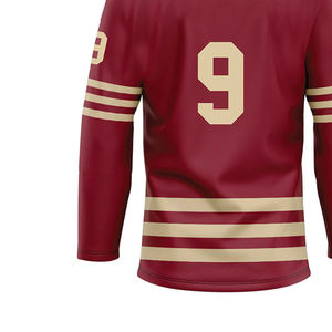 Camiseta de hockey sobre hielo con logotipo personalizado transpirable de alta calidad 100% al por mayor equipo OEM para adultos - Product Image 3