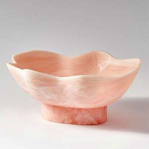 Cuenco de madera y resina marrón con patas en línea al mejor precio Tamaño personalizado Hecho en India - Product Image 2