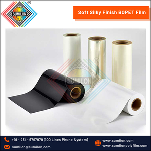 Rollo de película BOPET de 50cm de tamaño personalizado 2024, el más vendido, transparente, liso, de poliéster transparente, acabado suave y sedoso, fundición excepcional - Product Image 6