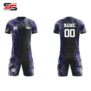 Sublimación fútbol desgaste uniforme De fabricante Original Vintage Retro niños personalizado hombres fútbol Jersey 2025 Set - Product Image 6