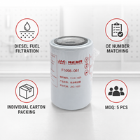 Filtre à carburant diesel OE Y112-1020 F1098-061, filtre fin diesel à visser, remplacement direct, MOQ 5 pièces, pièces pour camions légers JAC