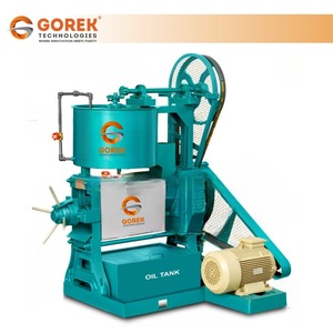 Nuevo expulsor automático de prensa en frío de alta eficiencia, resistente, 12.5HP, capacidad de 100KgHr, soja comercial de acero inoxidable - Product Image 1