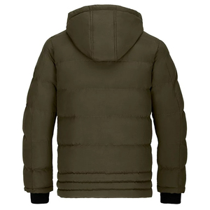 Veste polaire nouveau style à la mode pour hommes prix de gros veste d'hiver manteau col à capuche pour veste pour hommes - Product Image 2